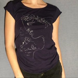 Elegant Guggenheim graphic T shirt🕊